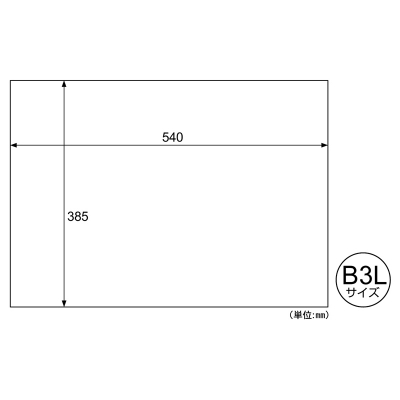 製図ケント紙 厚口 B3Lの画像