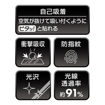 抗菌ブルーライトカット液晶保護フィルム iPad 10.2インチ（第7世代・第8世代）対応の画像03